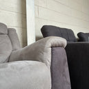 2x 2 seater recliner sofas