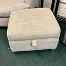 DFS cuddle chair and footstool
