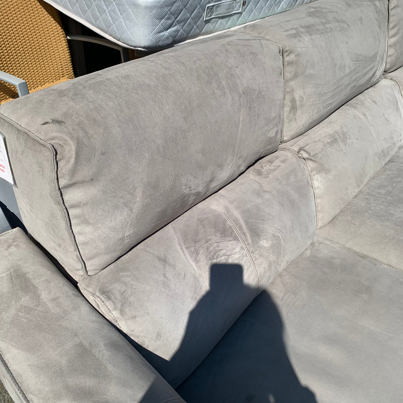 Recliner corner sofa