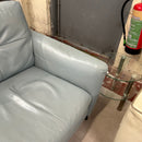 2 and 3 seater sofas with footstool