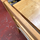 Extending table and chairs