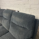 Curved sofa and cuddle chair