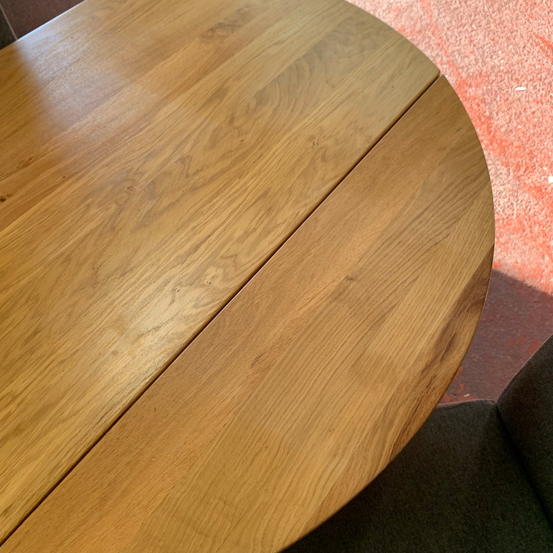 Extending table and chairs
