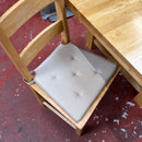 Extending table and chairs