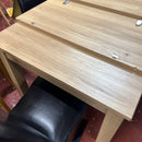 Extending table and chairs