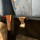 Armchair and footstool