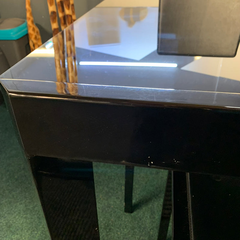 Extending table and chairs