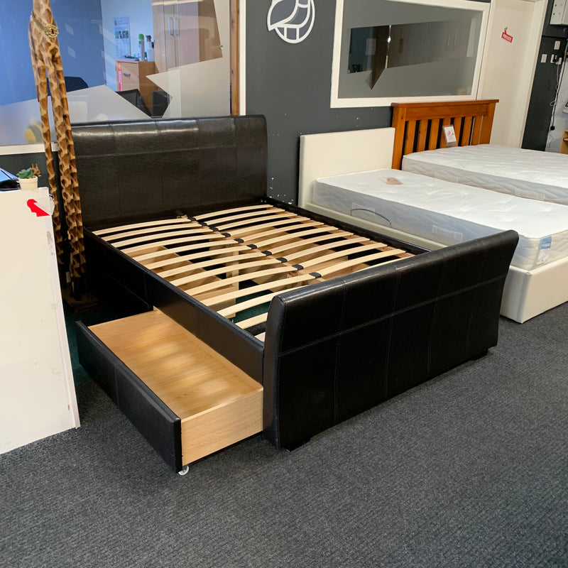 Double bed base