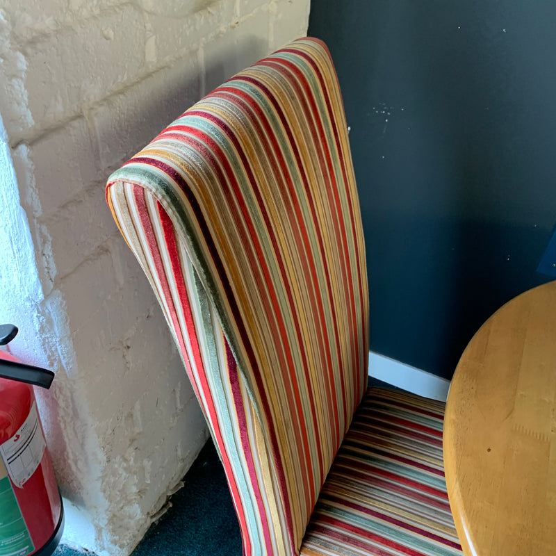 Extending table and chairs