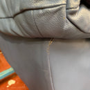 Armchair and footstool