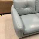 2 and 3 seater sofas with footstool