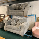 2x 2 seater sofas
