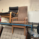 High back chair