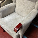 High back chair