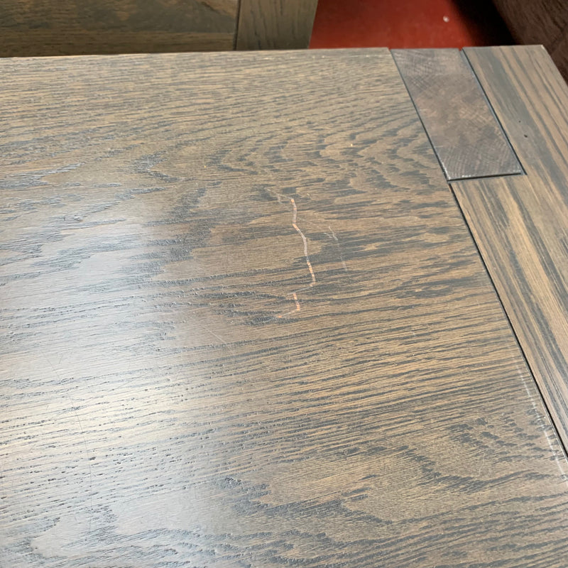 Extending table and chairs