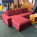 Corner sofa with storage