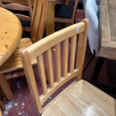 Extending table and chairs