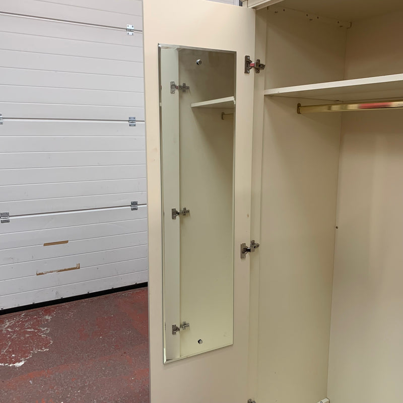 Triple wardrobe