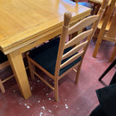 Extending table and chairs