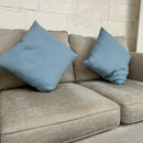 2x 3 seater sofas