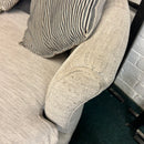 DFS cuddle chair and footstool
