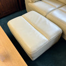 2 seater sofa and footstool