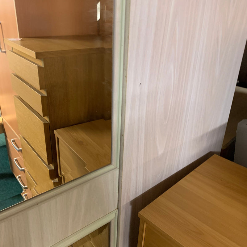 Triple wardrobe
