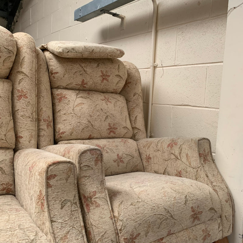 2 seater sofa and armchair