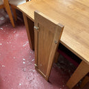Extending table and chairs