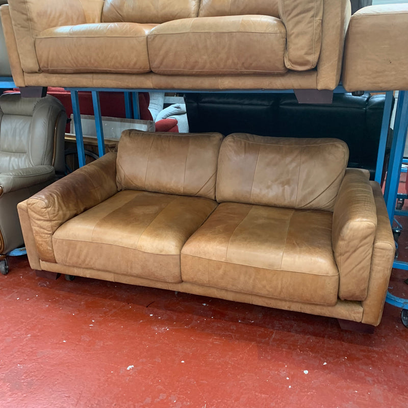 2 and 3 seater sofas with footstool