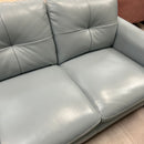 2 and 3 seater sofas with footstool