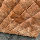 Corner sofa and footstool