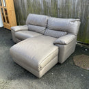 Recliner L shaped sofa