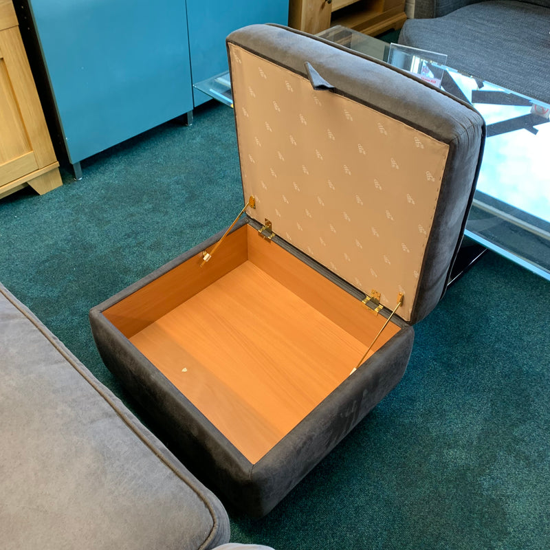 DFS cuddle chair and footstool