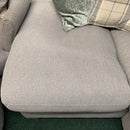 Corner sofa with chair and footstool