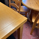 Extending table and chairs