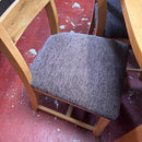 Extending table and chairs