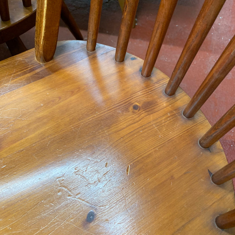 Extending table and chairs