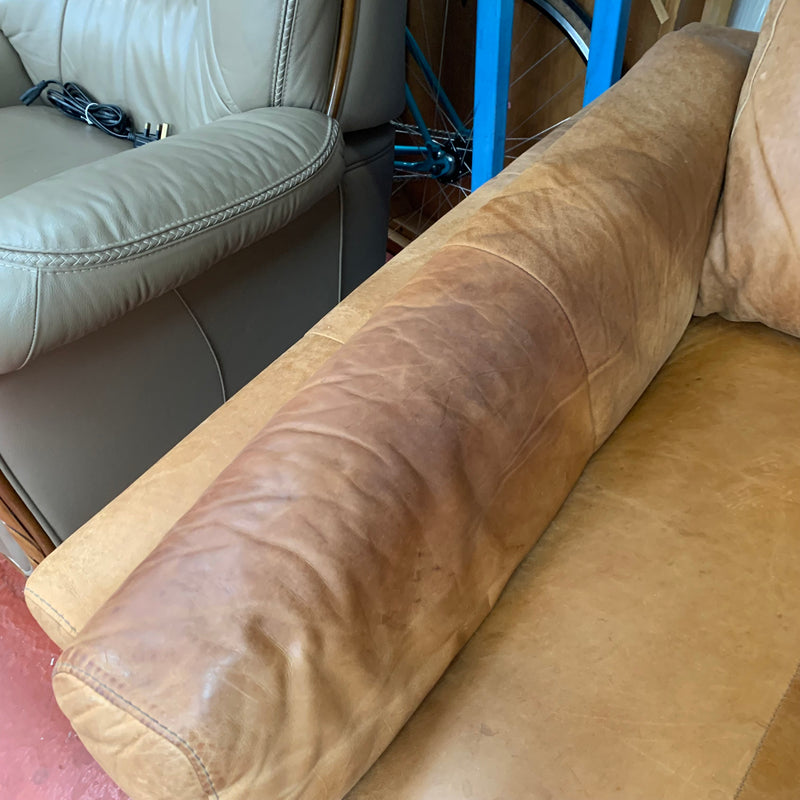 2 and 3 seater sofas with footstool