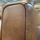 2 seater sofa and footstool