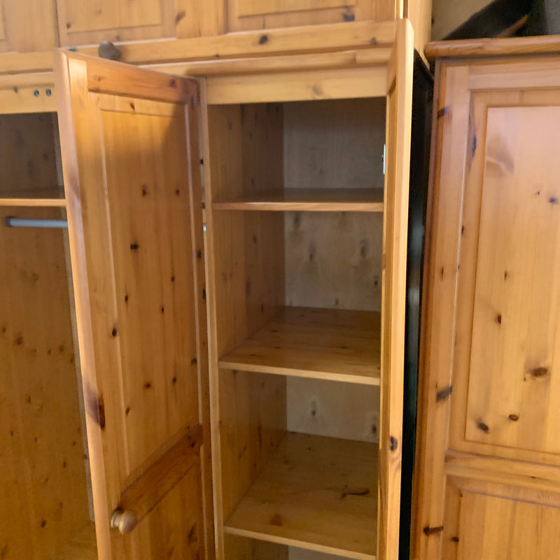 Triple wardrobe