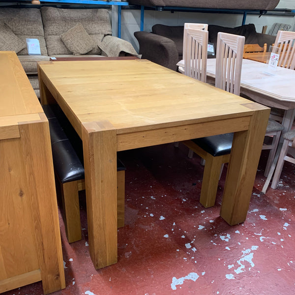 Table and benches