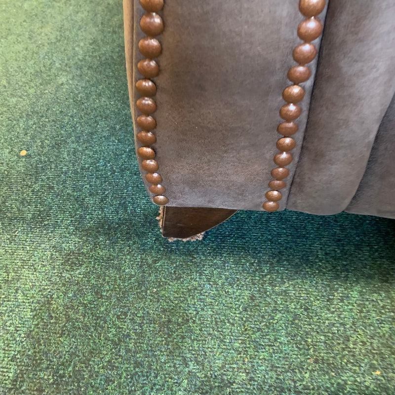 DFS cuddle chair and footstool