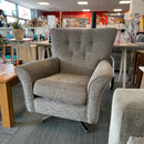 Swivel armchair
