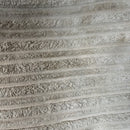 2x 3 seater sofas with footstool