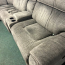 Recliner corner sofa