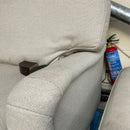 3 seater sofa and footstool