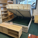 King size ottoman bed