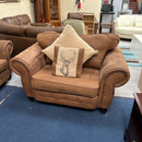 3 seater sofa and cuddle chair