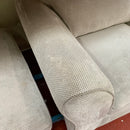 Armchair and footstool